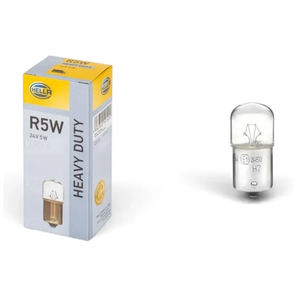Bec R5W Halogen Hella 24V